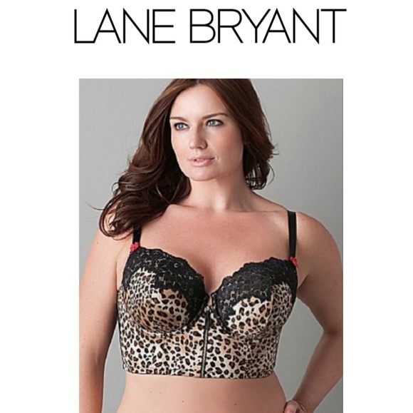 Lane Bryant Other - Lane Bryant Leopard-print Bra & Panty set Sz 42 C